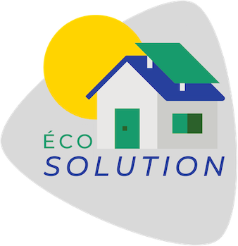 Éco Solution énergie solaire illustration