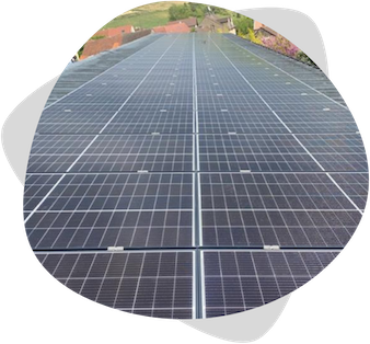 Installation solaire Éco Solution entrepôt Lyon